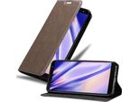 Cadorabo Cover Per Samsung Galaxy J6 2018 Cover Protettiva In Marrone Custodia Per Telefono Cellulare Cover Chiusura Magnetica
