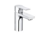 Kludi Zenta Sl Mitigeur Monocommandé Pour Lavabo, Hauteur De Bec 100Mm, Avec Garniture D'éCoulement PUSH-OPEN, 482980565, 482980565