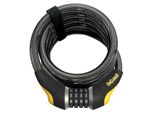 Onguard Doberman Serratura A Spirale 1850X15Mm, Codice Regolabile, Supporto