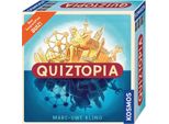 Kosmos Familienspiele Quiztopia, Kooperatives Quiz, RäTselspiel, Gesellschaftsspiel, Gemeinsames Spiel, Ab 16 Jahren, 694296