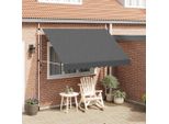 Vidaxl Tenda A Scomparsa Manuale 300 Cm Antracite