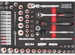 Vigor V6822 Set Di Chiavi A Bussola ∙563 Mm X 393 Mm X 35 Mm ∙ Numero Di Utensili: 65