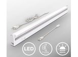 Luce Sotto Pensile Cucina Led, Luce Bianca Neutra 4000K, Lampada Moderna Per L'illuminazione Da Interno, Interruttore On Off, Corpo Plastica, Include Led Integrati Da 8,5W 230V IP20