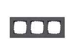 Gira 0213235 Telaio Di Copertura 3F Piatto Gira E2 Antracite (213235)