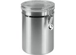 Vaso Di Stoccaggio Metaltex Con Coperchio Acrilico 2 Litri Ø13Cmx19,5Cm