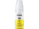 Canon 3405C001 Flacone D'inchiostro Originale Canon Giallo (3405C001,3405C001AA,GI-50Y)