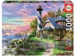 Landscape And Nature Puzzle - Educa - Rock Bay Lighthouse - 1000 Pieces - Adult