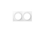 Fibaro FG-WX-PP-0003 Fibaro Double Cover Plate Weiß
