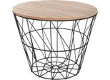 Couchtisch "Kumi"" Schwarz - P 38 Cm - Atmosphera Interior Designer"