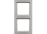 Berker Frame 2FOLD Alu Samt (10126094 Q.3)