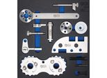 Bgs Carrello Da Officina 2/3: Set Di Attrezzi Per La Regolazione Del Motore Per Volvo B4204 - 8998