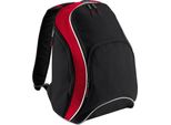 Zaino Bagbase Teamwear, 21 Litri (2 Pezzi/Confezione) BC4203 (Taglia Unica) (Blu Scuro/Bianco)