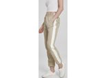 Urban Classics TB3415 | Ladies Piped Track Pants Trainingshose Damen - Farbe: Concrete/Electriclime - GrößE: Xl