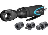 Hazet Mini Cacciavite A Cricchetto Multifunzione 9023M-1 Quadrato Pieno 6,3 Mm (1/4 Di Pollice), Quadrato Pieno 10 Mm (3/8 Di Pollice), Esagonale Cavo 6,3 (1/4 Di Pollice) Numero Di Utensili: 4