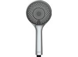 Wenko Soffione Doccia Watersaving Grigio Ø 11 Doccia A Mano Universale Spa Benessere