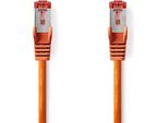 Cavo Di Rete CAT6 | RJ45 Maschio | RJ45 Maschio | S/Ftp | 5,00 M | Rotondo | Lszh | Arancione | Busta