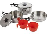 Regatta Great Outdoors Set Da Campeggio Compatto In Acciaio RG1810 (Taglia Unica) (Colore Argento)