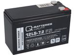 Q-Batteries 12LS-7.2 F2 12V 7.2Ah Batteria Al Piombo / Agm Vrla Con Vds