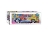Eurographics Puzzle Panoramico Volkswagen Maggiolino Colorato 1000 Pezzi