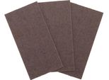 Piedini In Feltro | Piastre | Marrone | 100 X 200 Mm | 3 Pz.