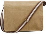 Borsa Di Tela Quadra Vintage / Borsa A Tracolla, 14 L (2 Pezzi/Confezione) BC4484 (Taglia Unica) (Sahara)
