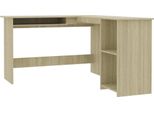Syfax™ Scrivania Angolare A L Rovere Sonoma 120X140X75Cm Multistrato