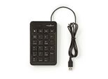 Tastiera Tag Cablata | USB-A | Ufficio | Con Una Sola Mano | Numerica | Tastiera Numerica
