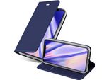 Cadorabo Custodia Per Cellulare Per Apple Iphone Xs Max Custodia Protettiva In Blu Cover Etui Book Case Booklet