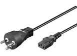 Microconnect PE120405R - Cavo (0,5 M, Maschio/Femmina, Iec 320, Nero)