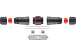Goobay 44417 Connettore Per Cavo Di Rete Da Esterno (IP68), Cat 6 Stp Schermato - Antipolvere E Impermeabile, Morsettiera Per Montaggio Lsa (Senza Attrezzi)