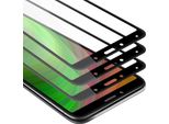 Cadorabo 3X Pellicola Protettiva A Schermo Intero Per Xiaomi Redmi 7A In Nero Vetro Protettivo Del Display Temperato