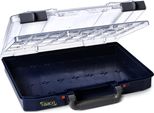 Raaco Carrylite 55 4X8-0/Dlu Blu Policarbonato (Pc), Polipropilene (Pp)