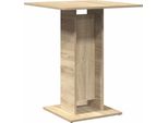 Vidaxl Tavolo Da Bistrot Rovere Sonoma 60X60X75 Cm Materiale A Base Di Legno