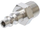 Bgs Nipplo A Innesto Per Aria Compressa 10 Mm (3/8") Filettatura Maschio Us / Francia - 7064"