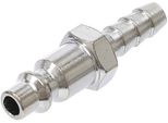 Bgs Nipplo A Innesto Per Aria Compressa Con Attacco Per Tubo Flessibile Da 8 Mm (5/16") 7061, Usa/Francia"