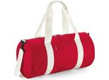 Bagbase Original Xl Barrel Borsa Sportiva PC4124 (Taglia Unica) (Rosso/Bianco Naturale)