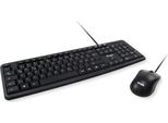 Equip 245203 Tastiera Mouse Incluso Office Usb Qwerty Italiano Nero
