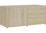 Syfax™ Mobile Porta Tv Rovere Sonoma 80X34X36 Cm Legno Multistrato