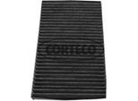 Corteco 80001753 Filtro Abitacolo Filtro Antipolline Per Renault Kadjar (Ha, Hl) Carbone Attivo