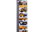 Maisto 12375 - Set Di 5 Veicoli Da Costruzione Volvo (8 Cm)