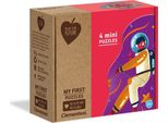 Puzzle Clementoni Play For Future - 4 Mini Puzzle - Over The Moon (2, 3, 4, 5 Pezzi)