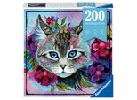 Ravensburger Puzzle Moment 12960 Cateye - Puzzle Da 200 Pezzi Per Adulti E Bambini A Partire Dagli 8 Anni Di Età