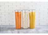 Vip Ahmet 3X 1750Ml Contenitore Di Stoccaggio 3Pcs Set Contenitore Alimentare Rotondo Con Coperchio Cromo Trasparente