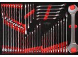 Ks Tools Set Di Chiavi Con Inserto In Schiuma 46 Pezzi - 811.0046