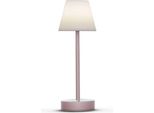 Nuova Lampada Da Tavolo Ricaricabile Garden Lola Slim 30 Oro Rosa