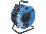 Avvolgicavo | 50 M | 3 X 1,5 Mm² | 4 Prese Con Cappuccio Di Tenuta | Ip 44 | 3500 W