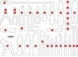 Ks Tools Inserto In Schiuma Vuoto Per 821.0034 - 821.0034-97