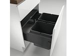 Naber Cox® Base 360 K/600-2, Contenitore Per Rifiuti Per Cassetti Frontali, Senza Coperchio Organico, Antracite