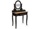 Tavolino "Chrysa"" Nero - Atmosphera CréAteur D'intéRieur"