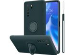 Cadorabo Cover Per Huawei Nova 6 Se / P40 Lite / Nova 7I Cover Protettiva In Verde Custodia Per Cellulare Tpu Case Cover